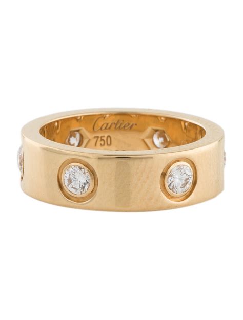 cartier cocktail rings|cartier 6 diamond love ring.